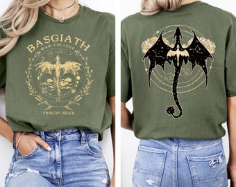 Fourth Wing T Shirt, Basgiath War College T-shirt, Basgiath War College Shirt, Fourth Wing T-shirt, Bookish Dragon Rider Shirt
