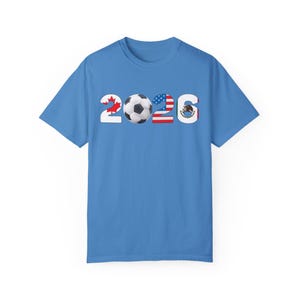 Vintage North America Soccer 2026 USA Canada Mexico T-shirt, Football Fan Gift, Sports Tee, Athletic Apparel, Retro Soccer Shirt