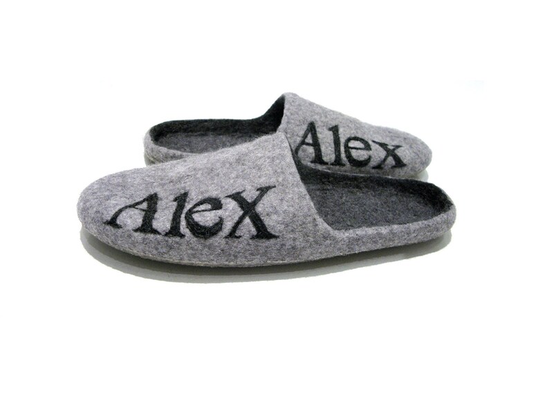 personalized slippers for him