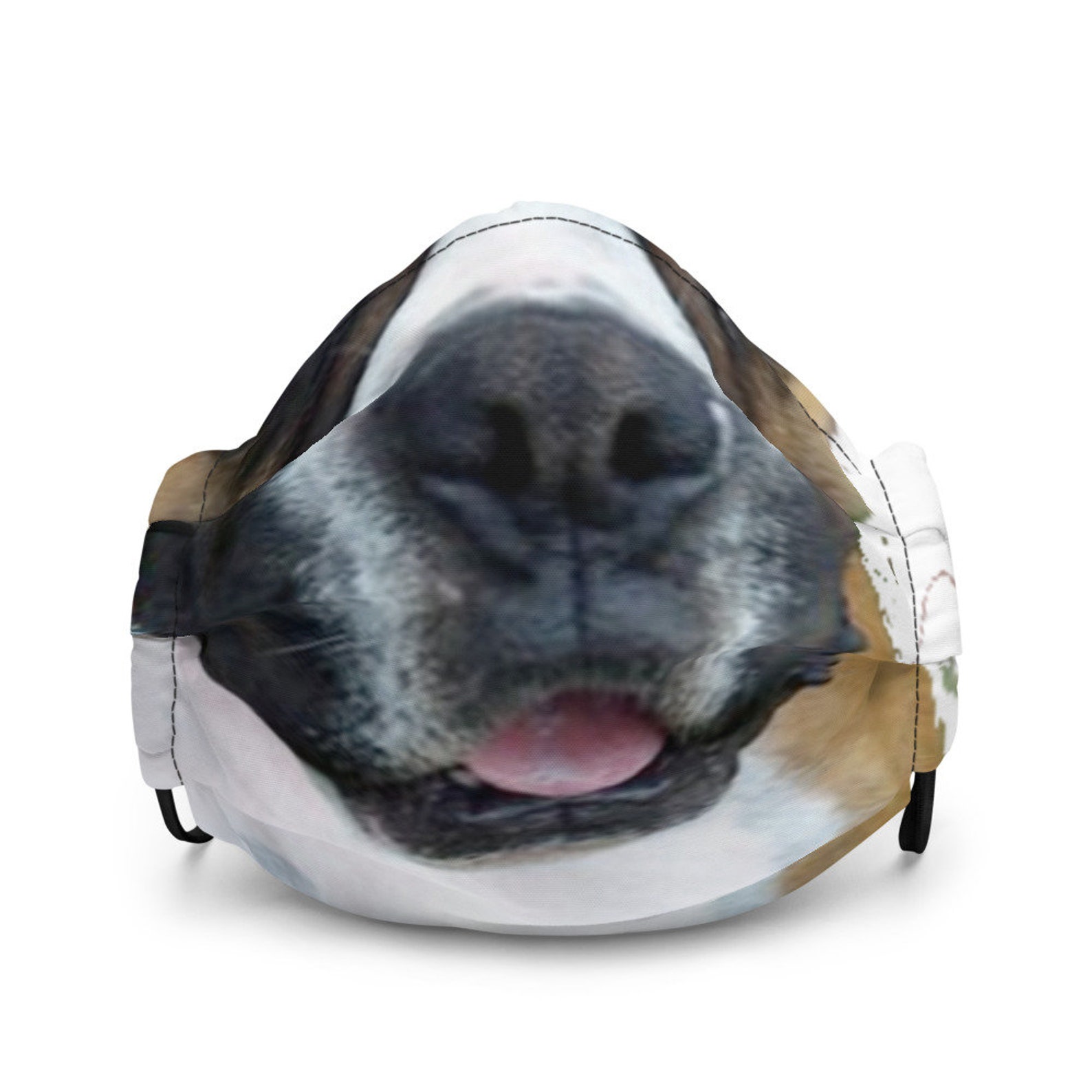 Premium face mask Boxer dog face Made to Order Photo Original Etsy