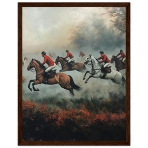 Poster con cornice in legno su carta semi-lucida di alta qualità 27 x 35 cm / 11x14″