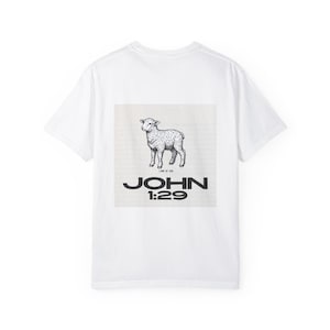 Lamb of God T-Shirt - Unisex Christian Tee for Worship, Bible Study, Easter, Gift for Believers, Casual Faith Wear