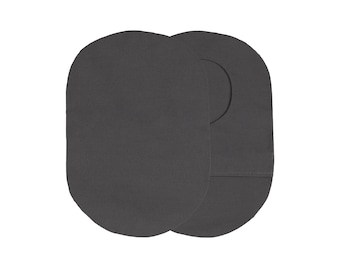 Cotton Ostomy Bag Cover - Soft Stoma Pouch Cover for Colostomy, Ileostomy, Everyday Wear (Black, Grey, White, Blue, Pink)