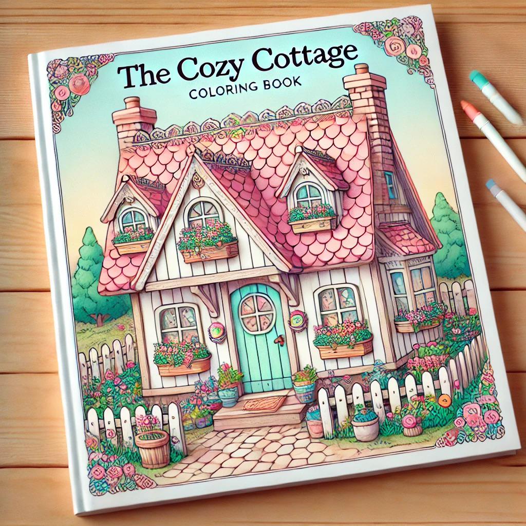Livro completo – Minha Casinha Aconchegante de Colorir | Download digital com 19 páginas