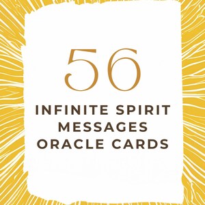 Cartes de tarot numériques imprimables Oracle Deck Cartes de découverte de soi Oracle Deck pour les lectures de tarot d'intuition et l'orientation spirituelle