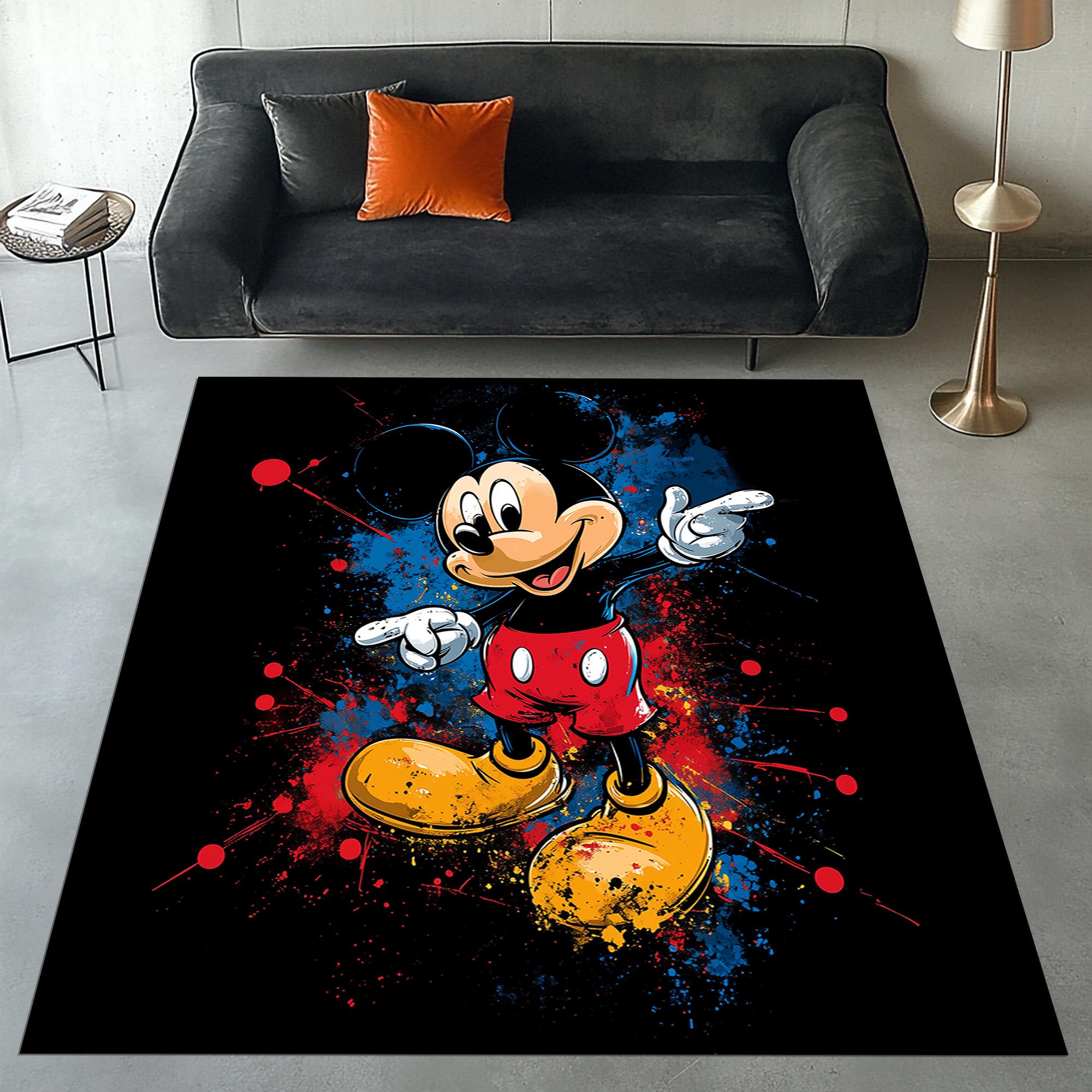 Mickey Mouse Rug - Etsy