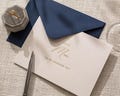 Gold Embossed To My Mom On Our Wedding Day Card w/ Envelope - Ready To Ship Wedding Morning Letter, Mother of the Bride Keepsake Note Gift