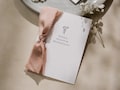 Will You Be My Bridesmaid Proposal Cards w/ Ribbon (D6) -  MOH, Maid of Honor, Groomsman, Flower Girl, Officiant, Wedding Party
