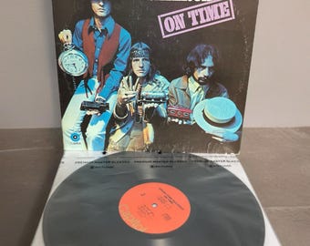 Grand Funk Railroad – On Time, Capitol ST-307, Orange Label, Jacksonville Press