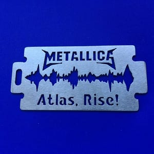 Metallica stainless steel pendant
