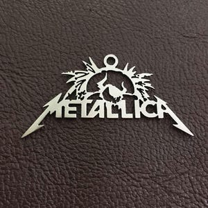 Metallica stainless steel pendant