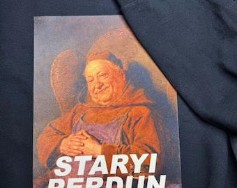 Sweatshirt “STARYI PERDUN” – Funny Vintage Print | Unisex | Soft & Warm | Gift for Him