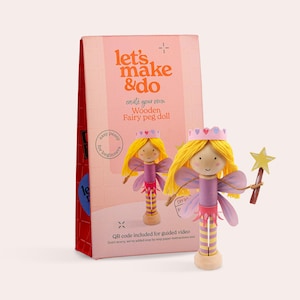 Make Your Own Wooden Fairy Kit | Kids DIY Craft Activity with Video Tutorial