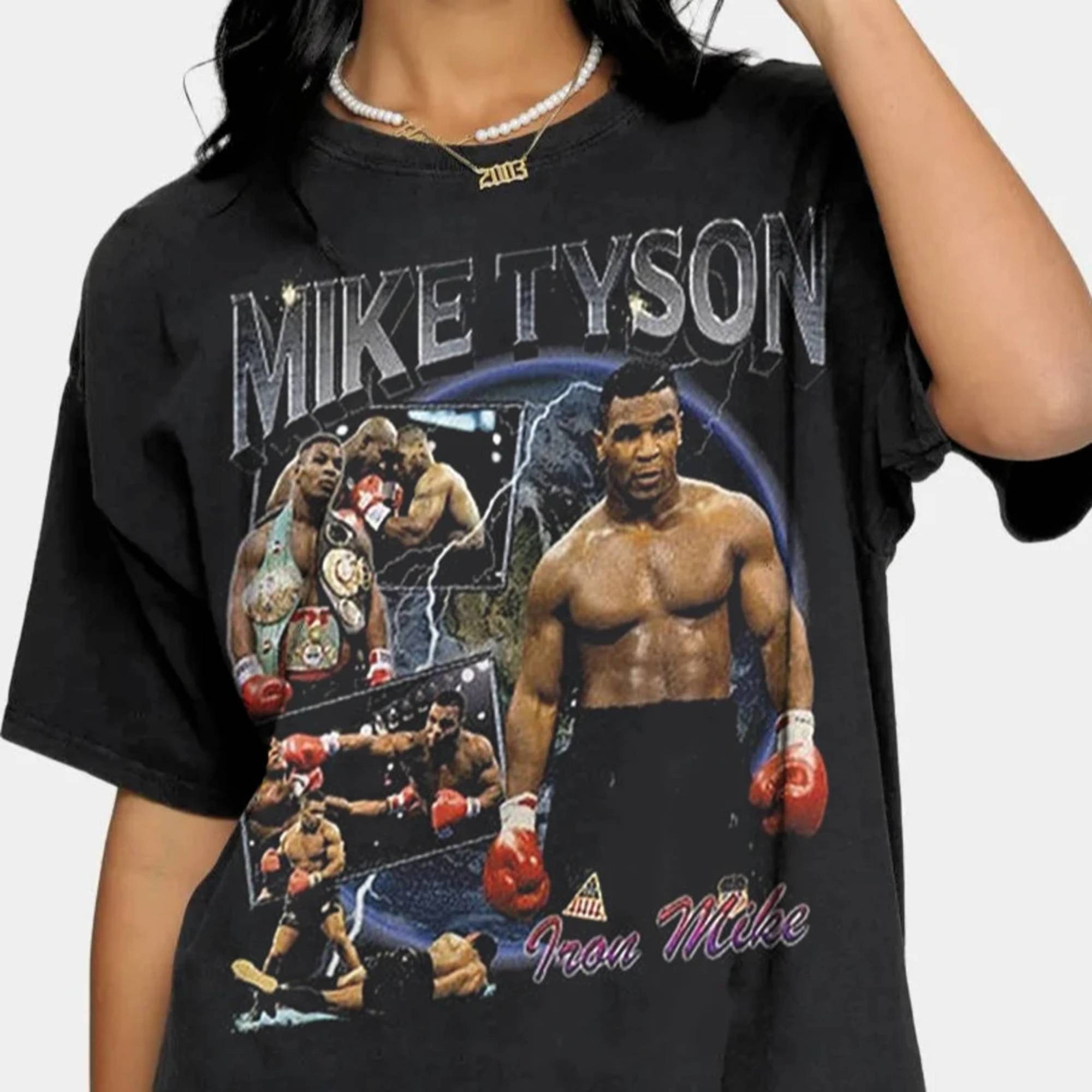 Discover Mike Tyson Retro Inspired T Shirt