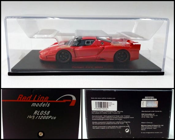 Red Line FERRARI FXX 2005 YELLOW 1:43