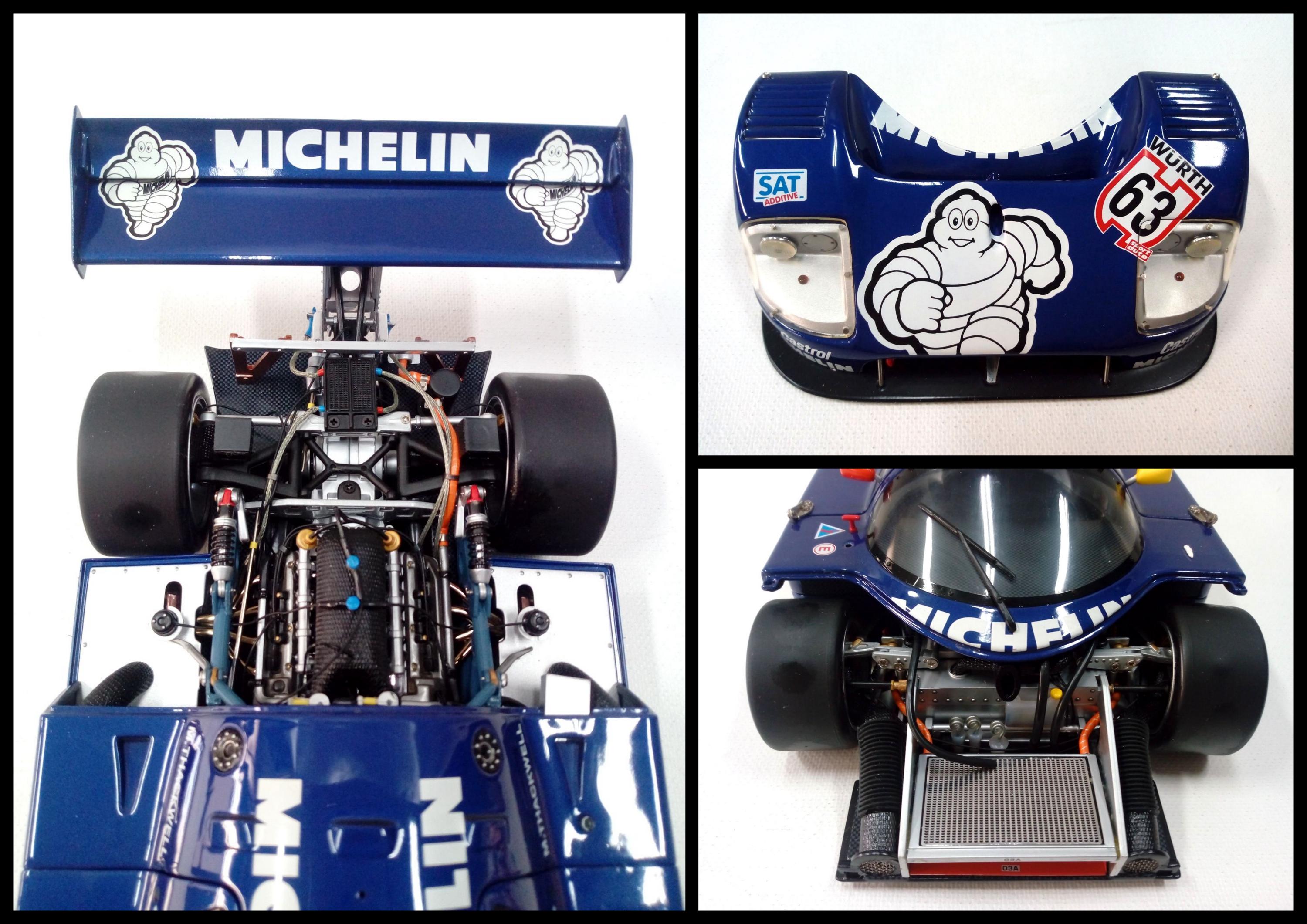 1:18 Sauber-mercedes C9 #63 Michelin German Super Cup 1987 Exoto