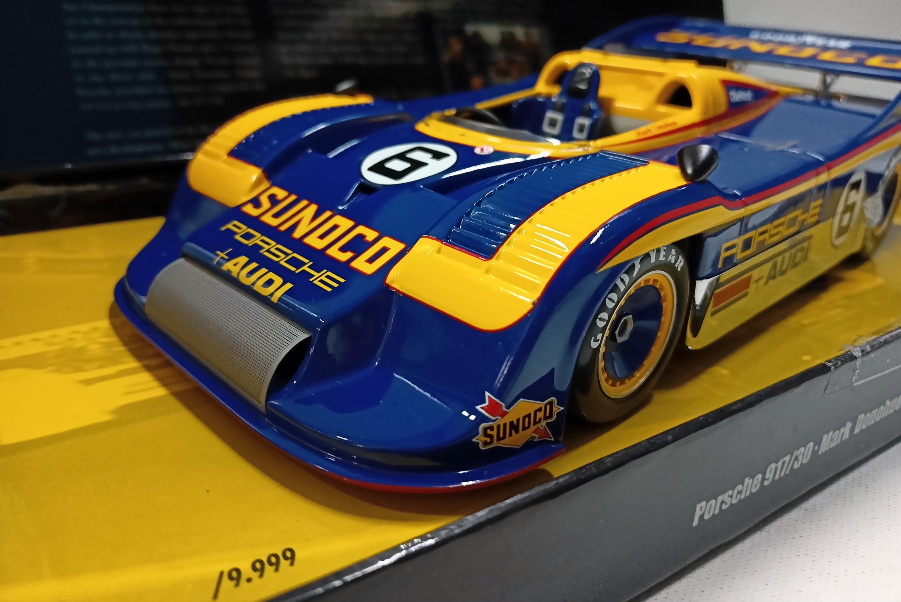 1/18 Porsche 917/30-mark Donohue Champion 1973 Minichamps Canam