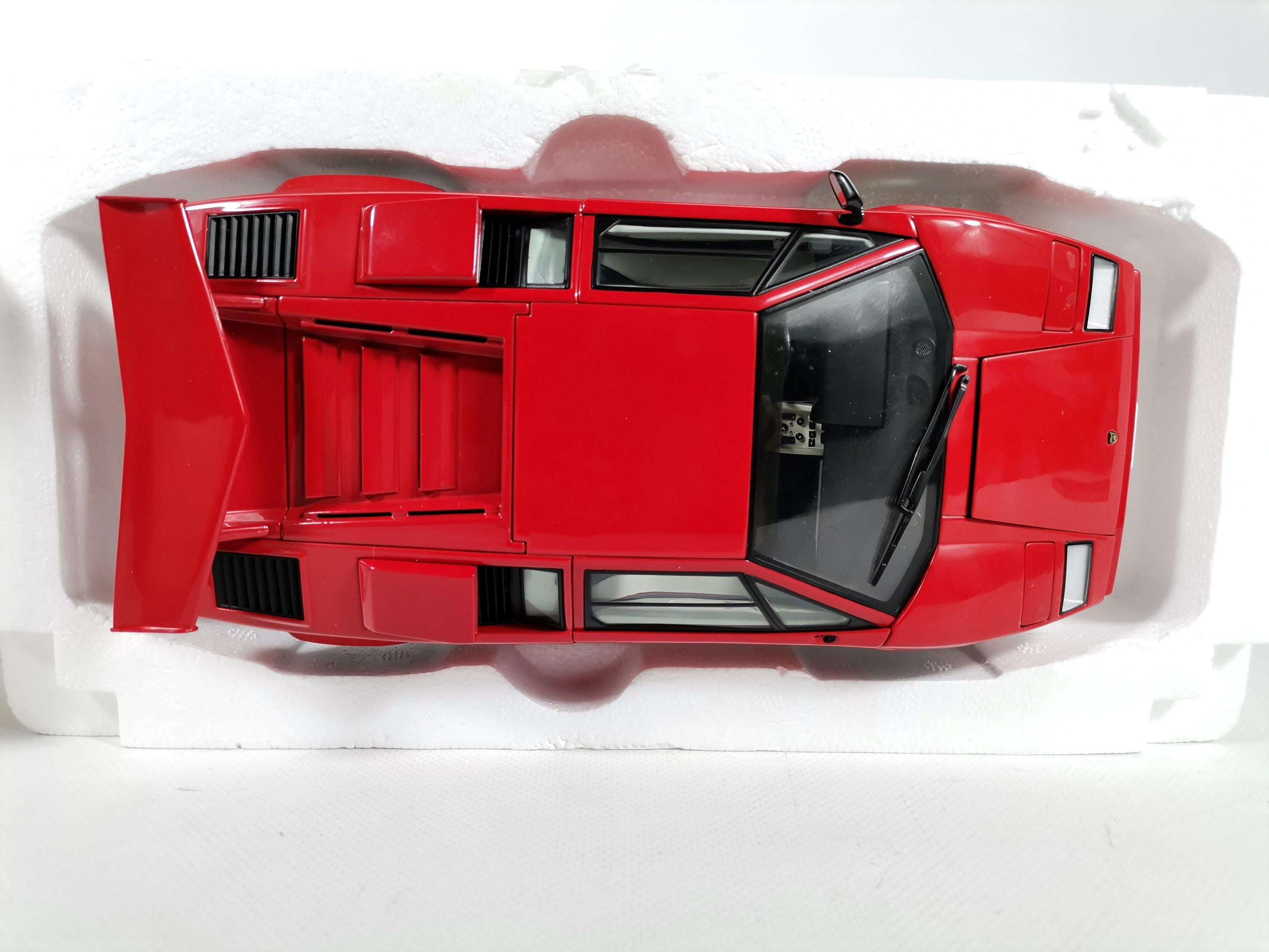 Autoart 1/18 Lamborghini Countach 5000S Millennium 74531 Red - Etsy