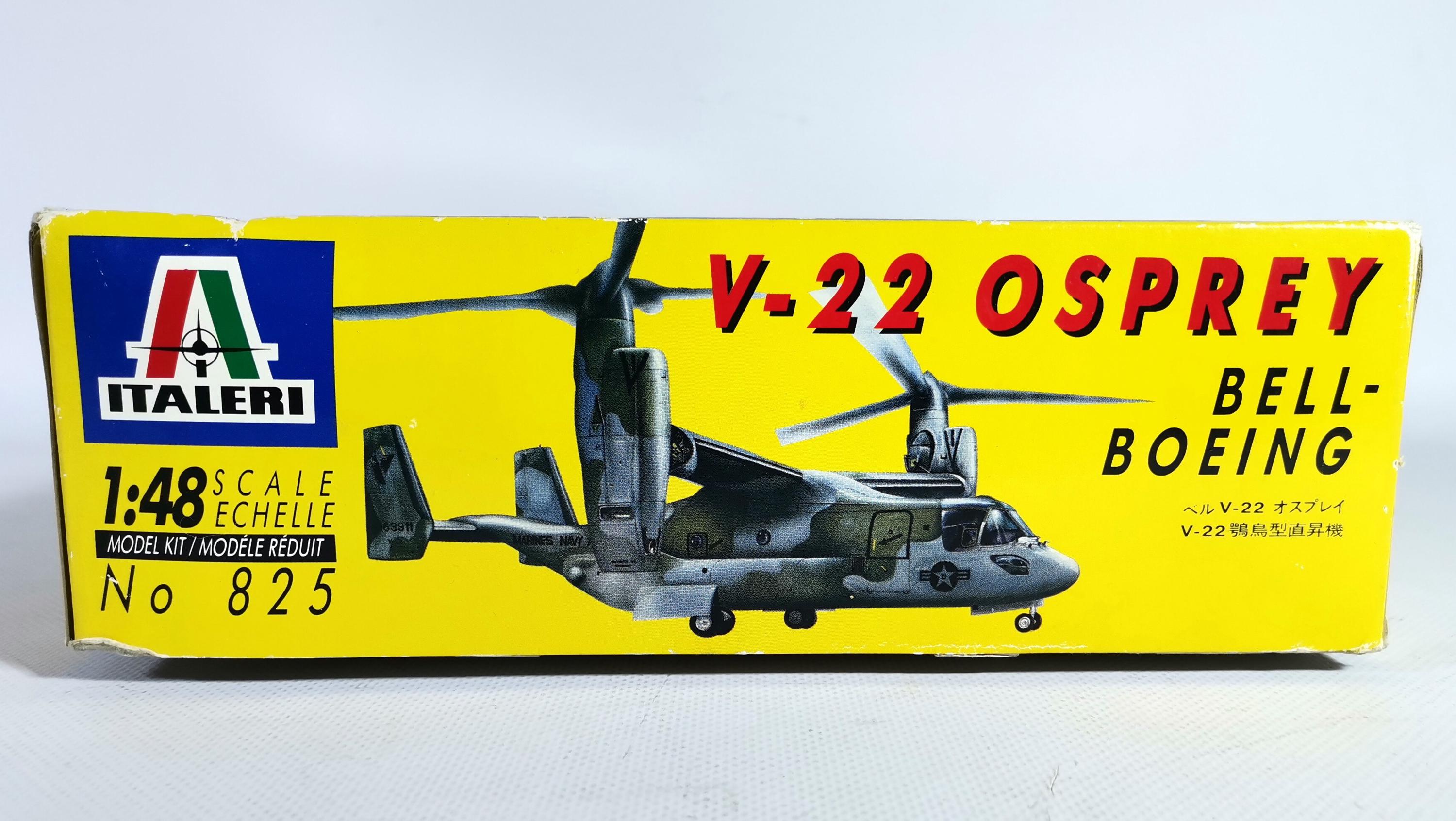 航空機・ヘリコプター ITALERI V-22 Osprey 1/48 1/48 Scale Italeri V-22 Osprey #825 - Etsy Canada