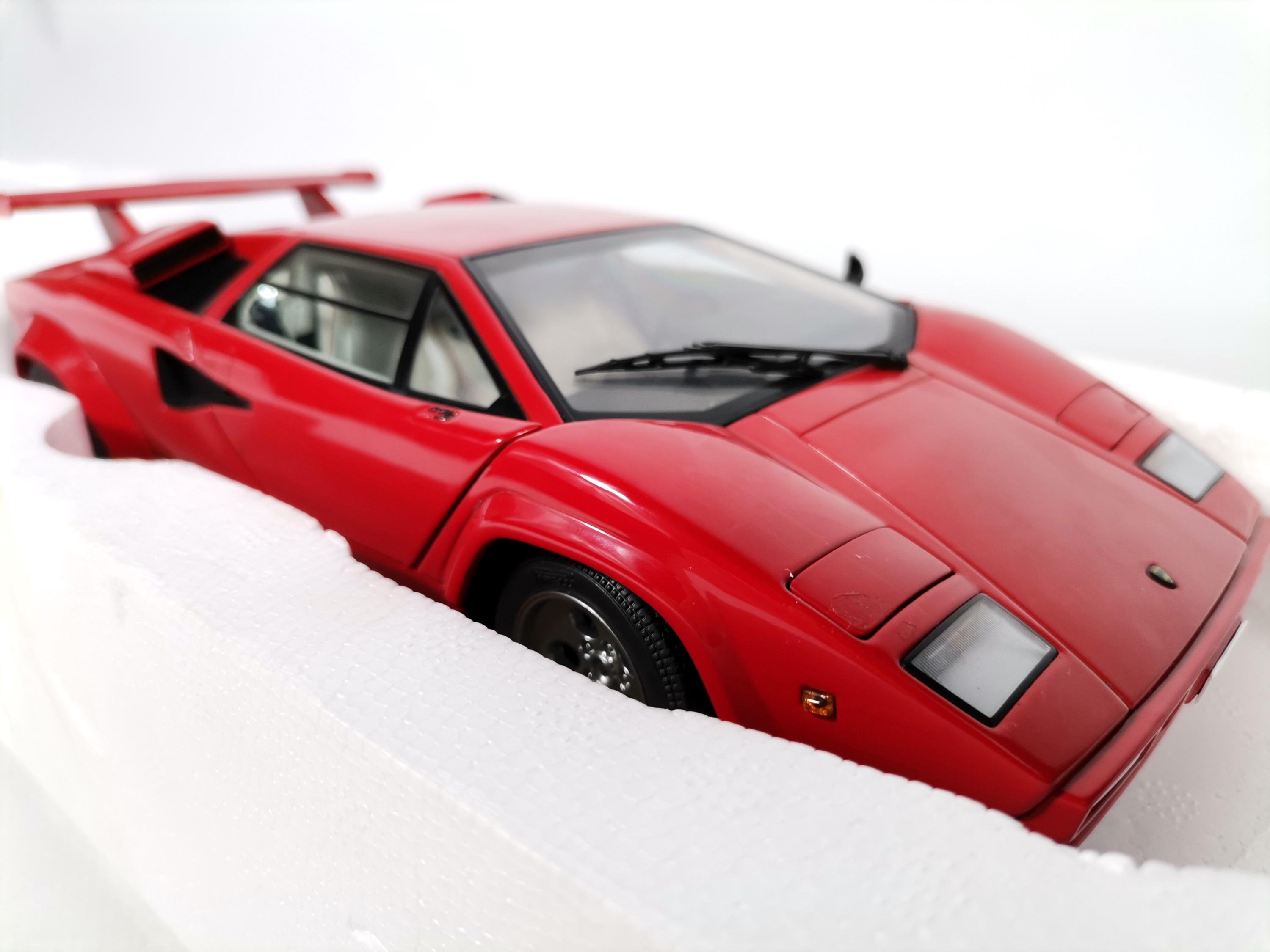 Autoart 1/18 Lamborghini Countach 5000S Millennium 74531 Red - Etsy