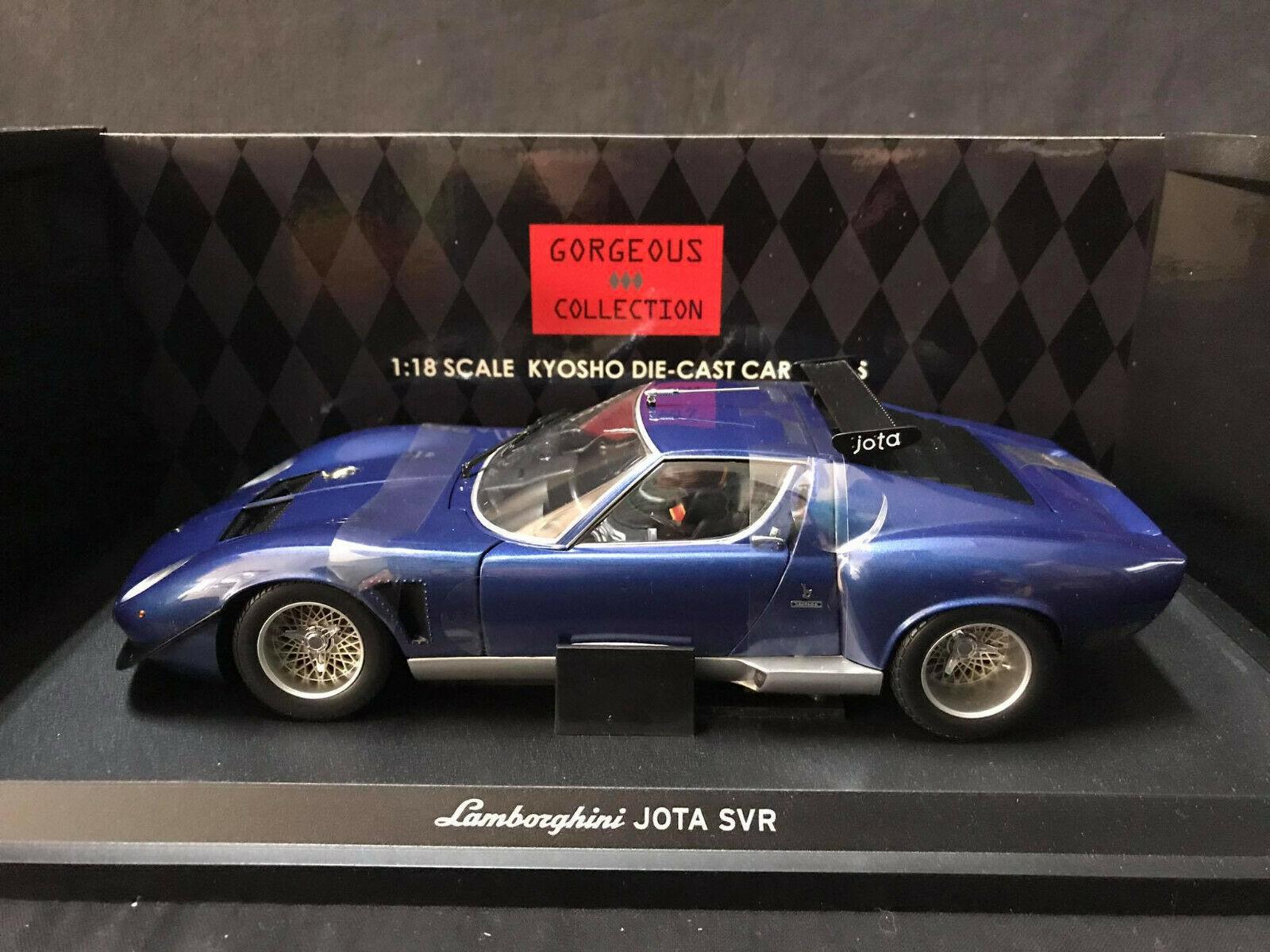 京商 1/18 Lanborghini JOTA SVR 1/18 Kyosho Gorgeous Collection Lamborghini Miura Jota SVR