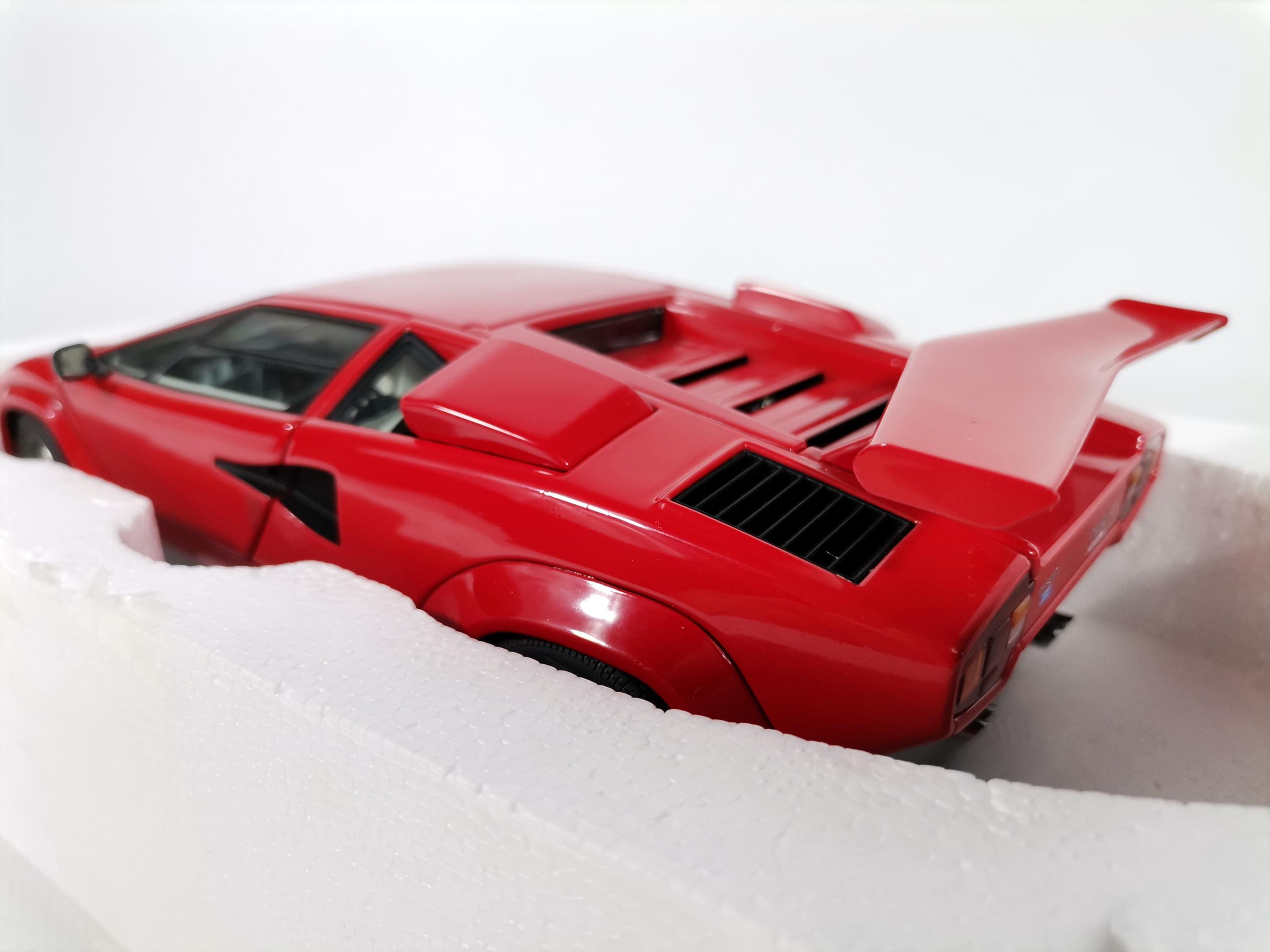 Autoart 1/18 Lamborghini Countach 5000S Millennium 74531 Red - Etsy
