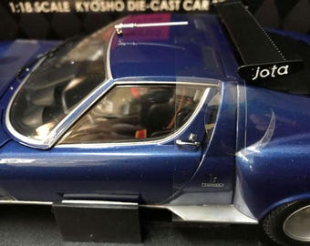 1/18 LAMBORGHINI JOTA SVR Blue Kyosho #08311BL - Etsy Canada