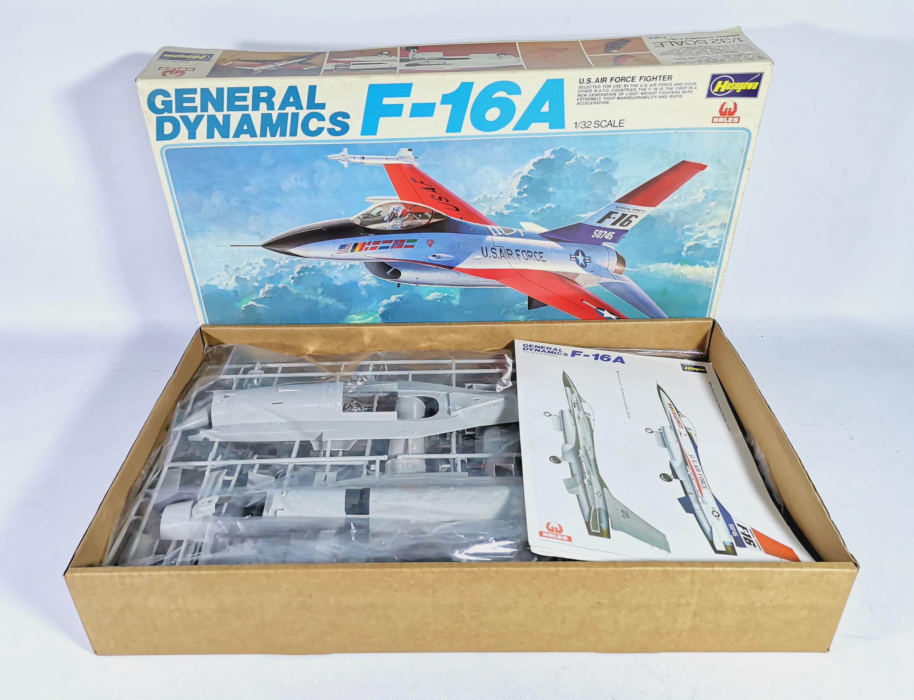 1/32 Hasegawa General Dynamics F-16A Fighting Falcon #S20 - Etsy