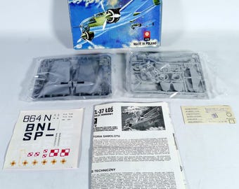 Schaal 1/72 ZTS Plastyk PZL-37 "o" #ZTS001"