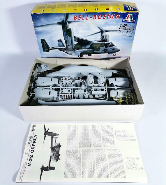 1/48 Scale Italeri V-22 Osprey #825 - Etsy
