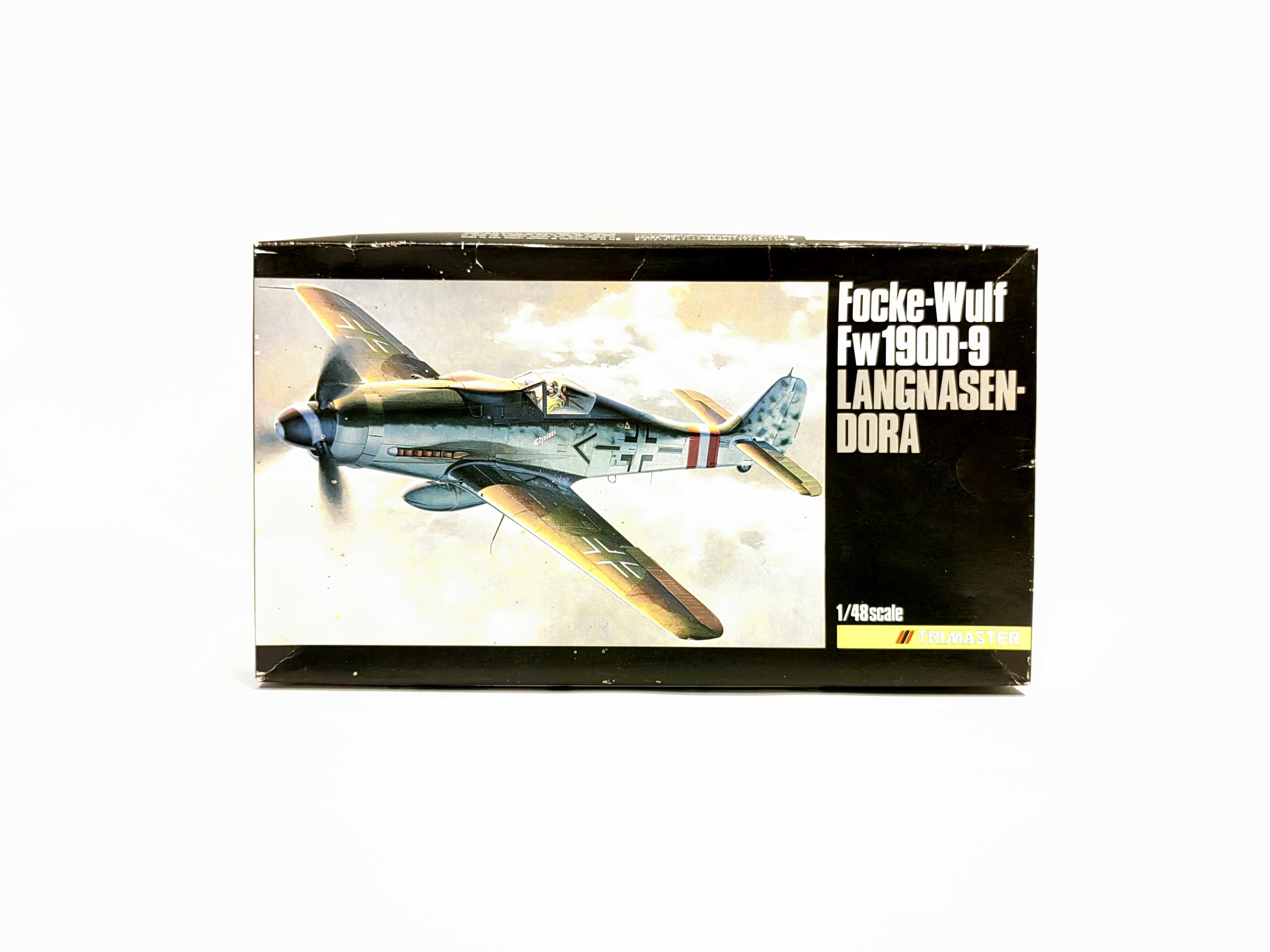 1/48スケール トライマスター フォッケウルフ Fw190D-9 ラングナーセン