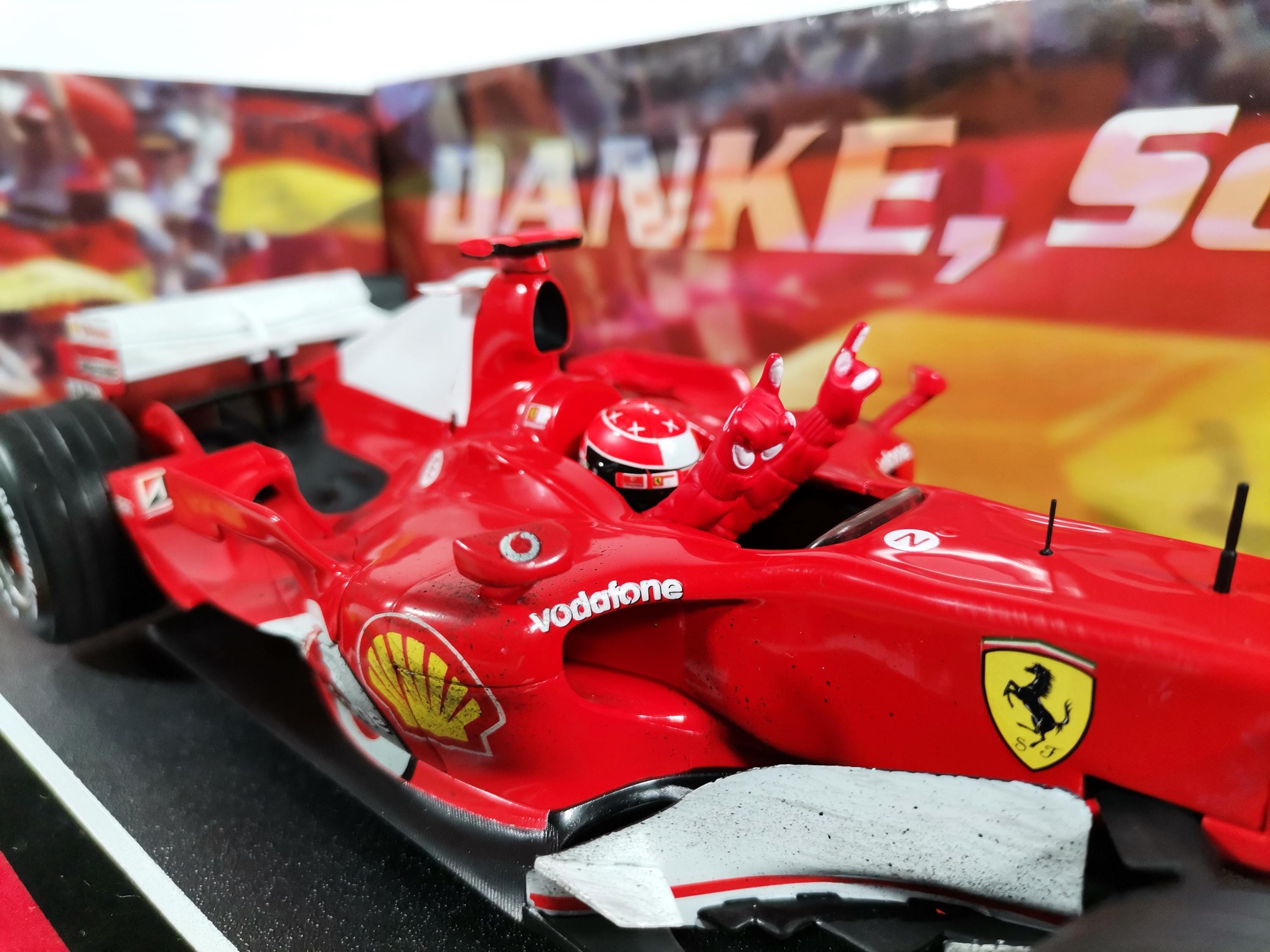 Hot Wheels - 1:18 - Ferrari Schumacher - Série limitée a