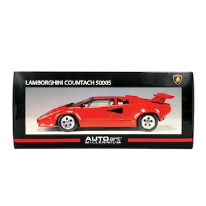 AUTOart 1/18 Lamborghini Countach 5000S Millennium 74531 Red