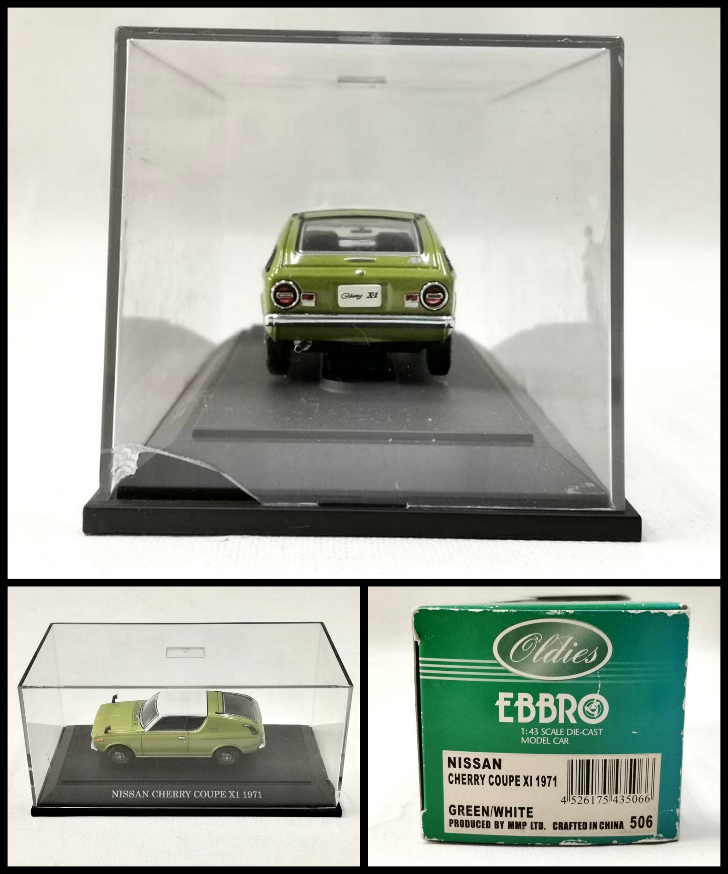 Ebbro 1:43 Nissan President 252 - Limousine Marron - Modèle Réduit Voiture NEUF
