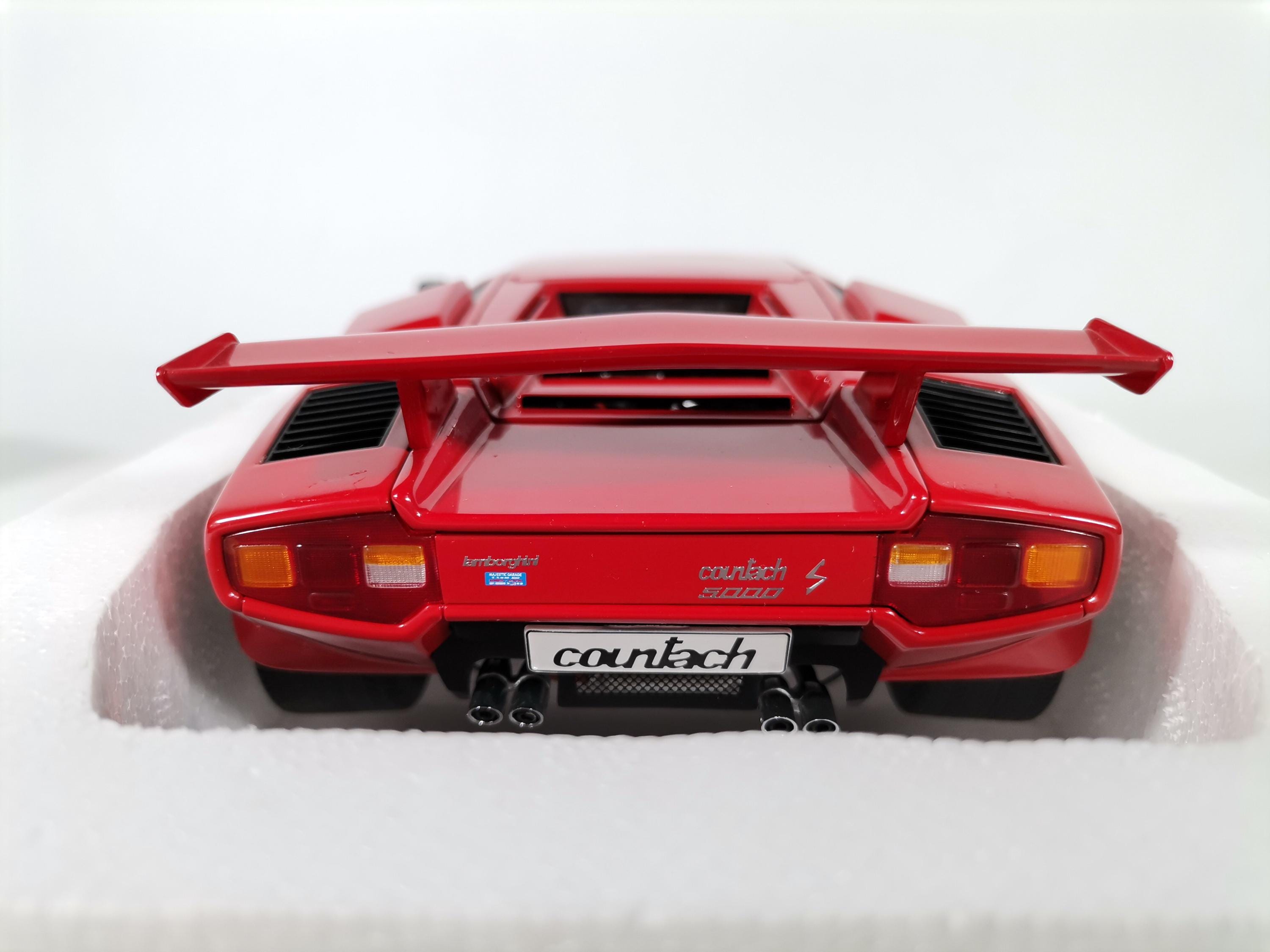 Autoart 1/18 Lamborghini Countach 5000S Millennium 74531 Red - Etsy