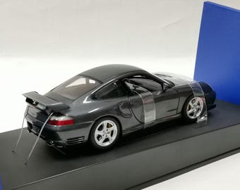 RARE 1:18 PORSCHE 911 (996) Turbo Coupe GT2 Dark Gray Autoart