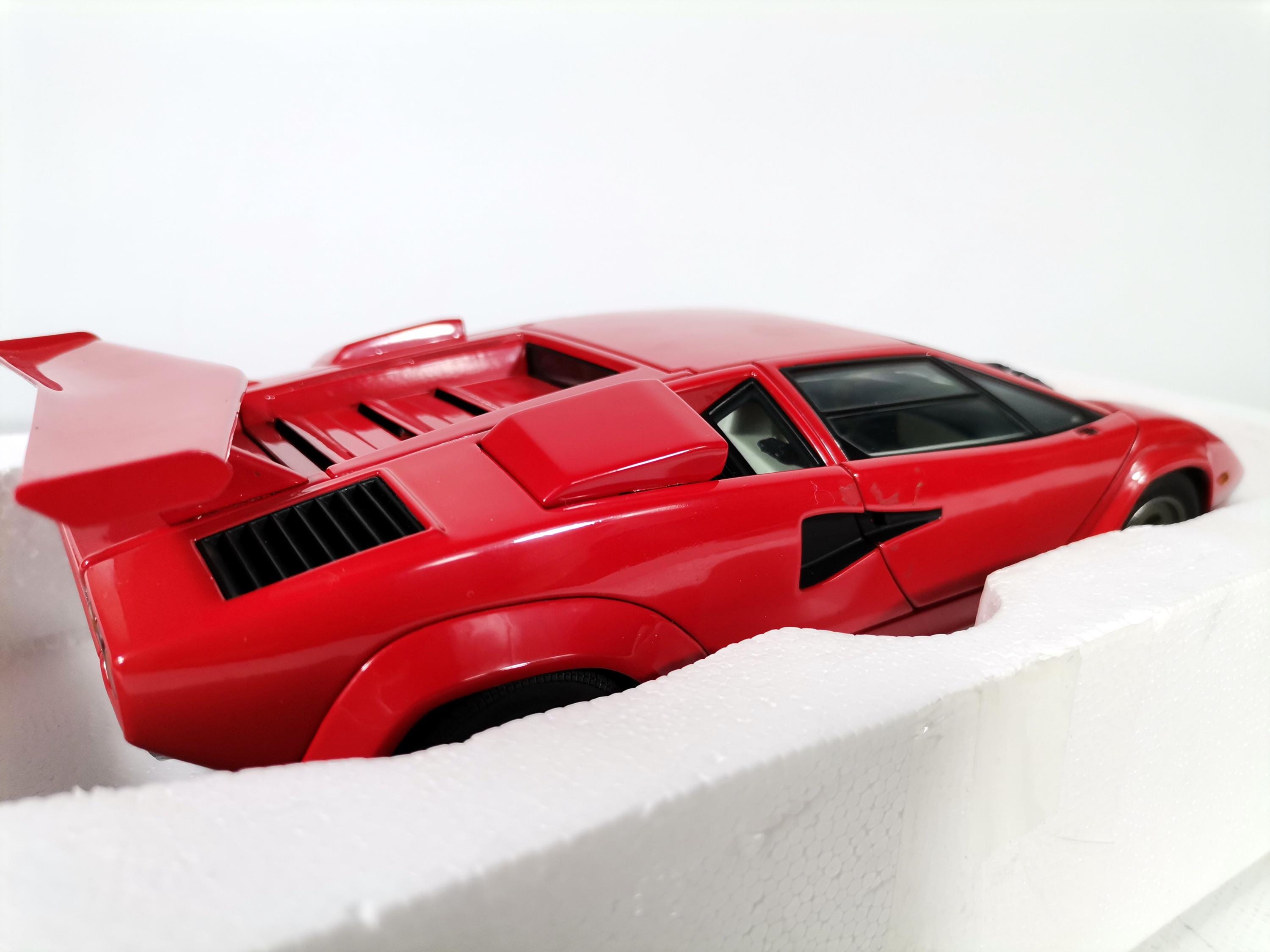 Autoart 1/18 Lamborghini Countach 5000S Millennium 74531 Red - Etsy