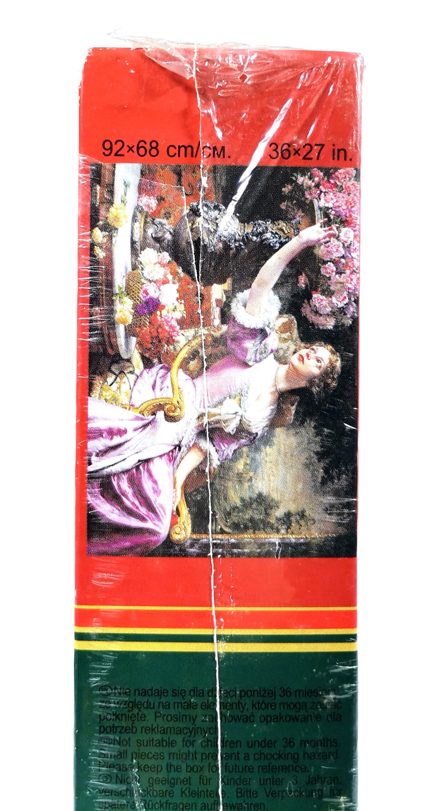 3000 Pieces Jigsaw Puzzles Castroland Lady in the Purple Dress #300020 -  Etsy