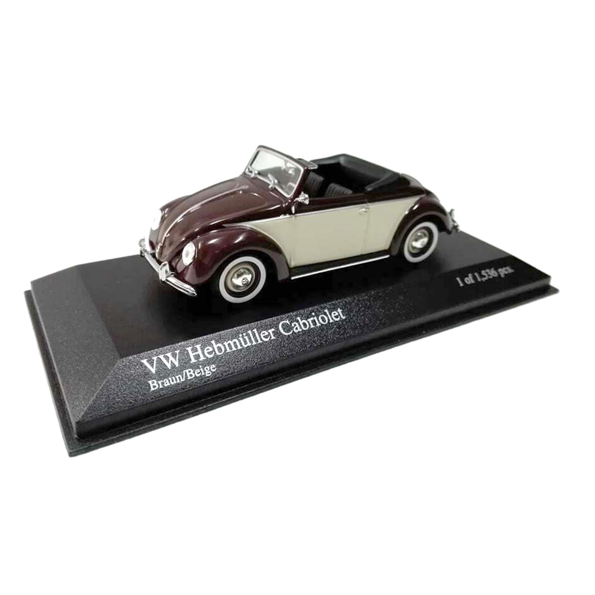 Minichamps 1:43 Volkswagen VW Hebmüller cabriolet année de construction