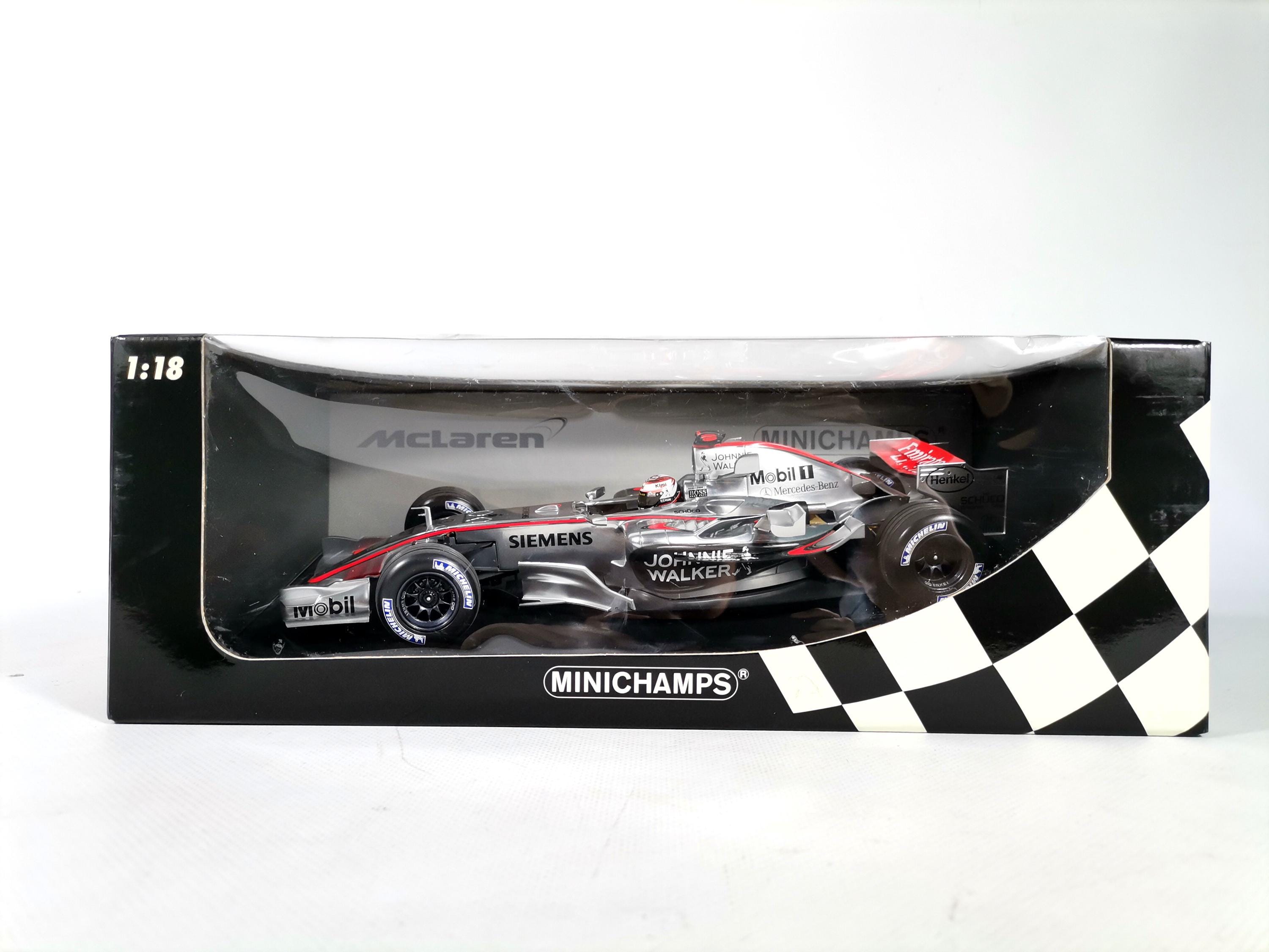 Minichamps 1:18 MCLAREN MP4-21 F1 2006 #3 K.RAIKKONEN #530