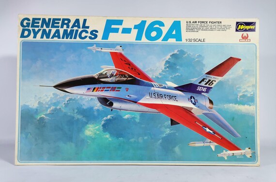 1/32 Hasegawa General Dynamics F-16A Fighting Falcon #S20 - Etsy