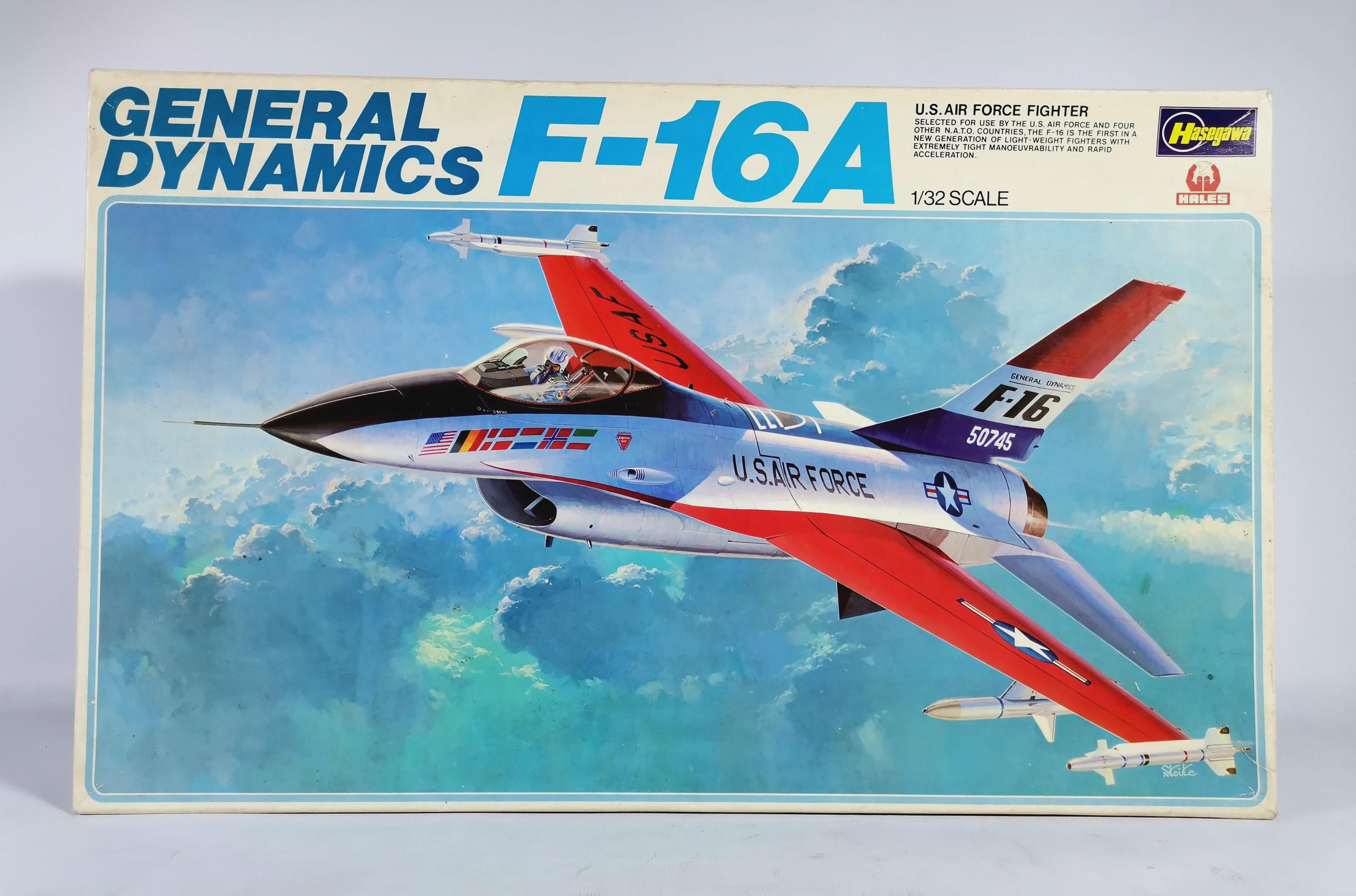 1/32 Hasegawa General Dynamics F-16A Fighting Falcon #S20 - Etsy