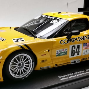 Corvette C6R Le Mans 2005 AUTOart 1/18 - Rouge - Occasion