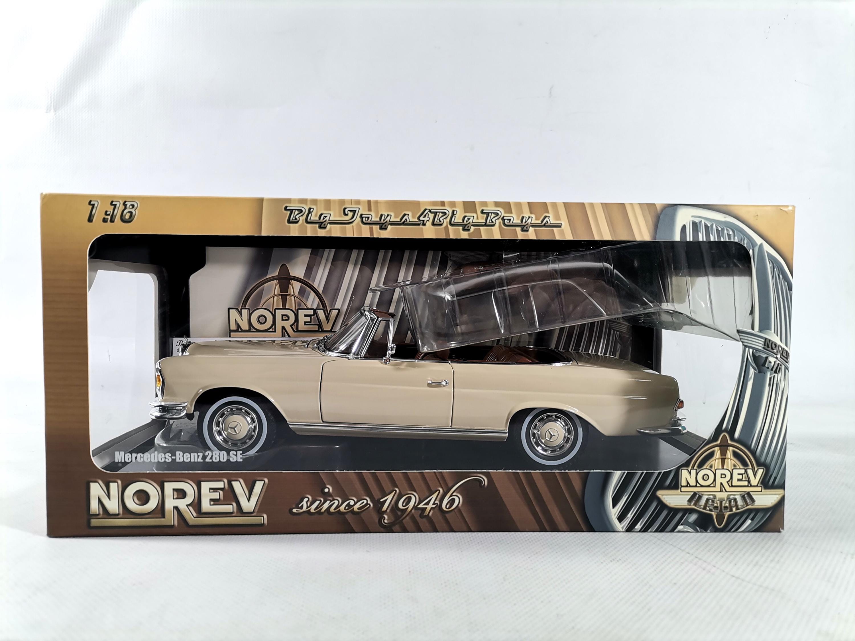 1/18 Mercedes Benz 280 SE Cabriolet (1969) NOREV #183523 - Etsy 