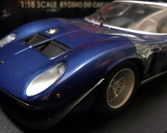 1/18 LAMBORGHINI JOTA SVR Blue Kyosho #08311BL - Etsy