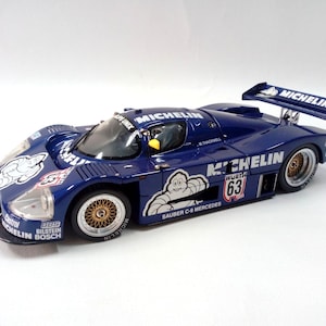 EXOTO 1/18 Sauber Mercedes C9 #63 ルマン優勝 1:18 Sauber-mercedes C9 #63 Michelin German Super Cup 1987 Exoto