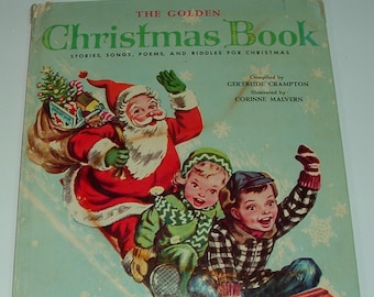 1955 Big Golden Book - Christmas Book - G. Crampton, C. Malvern