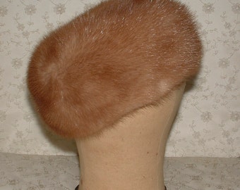 Vintage Mink 1960's  Hat