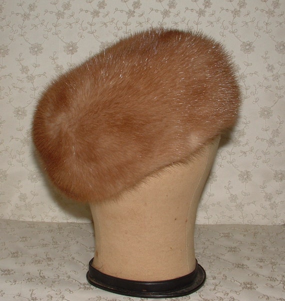 Vintage Mink 1960's  Hat - image 1