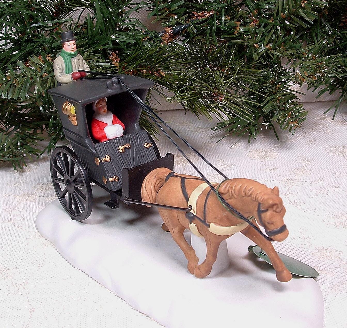 Dickens Village Horse and Carriage - Etsy